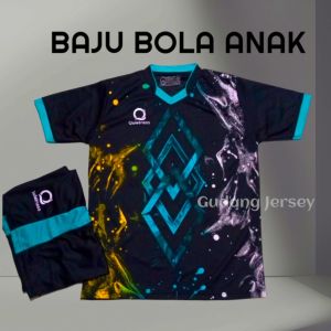 Jersey futsal anak anak kaos olahraga baju bola anak 5-13 tahun