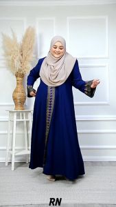 JUBAH ABAYA DRESS  PLUS SIZE TAK PERLU GOSOK | JUBAH PRINCESS 6.0 MUSLIMAH | DRESS KEMBANG LABUH MUSLIMAH | DRESS CEY CREPE IRONLESS TAK PERLU GOSOK ANTI KEDUT PLUS SIZE (NURSING)