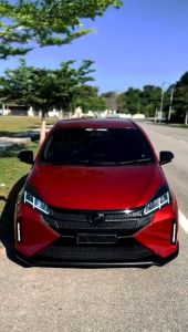 Perodua Myvi 2022 FACELIFT Ready Cut Honeycomb Grill Full Set Top Bottom