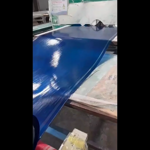 Anti UV Greenhouse Flat Transparent Roof Awning Sheet Firm /  ATAP Cerah Lutsinar Rata 1mm Bumbung Jubin Telus / FRP透明采光板1mm Transparent Curtain - Lazada