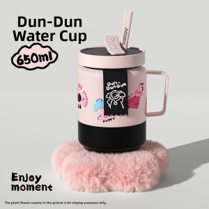 Bablov | Attractive Large Capacity Thermal Mug with Straw