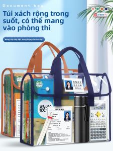 JIELI | Exam Use Large Capacity Transparent Handbag