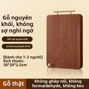 Suncha | Đế Cắt Gỗ Nguyên Khối Chống Khuẩn Dùng Được cho Thực Phẩm