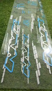 Striping Lis Nvx Bahan Sticker Bening Transparan Sticker
