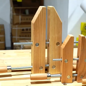 Adjustable Wooden Handscrew Clamp 橡木可调平行夹