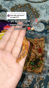 70g Crispy Fried Seasoned Anchovy Sesame Seed/Sweet & Spicy/Thai Style