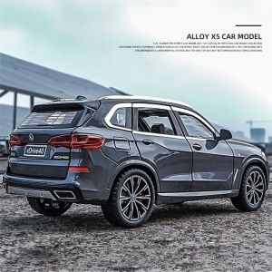 1:24 Scale BMW X5 Alloy Car Model Diecast Car Sound Light Car Lovers Collection Kids Birthday Gift Metal Boys Toys