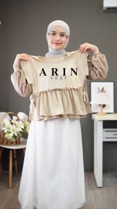 Mybamus Arin Ruffle Vintage Vest