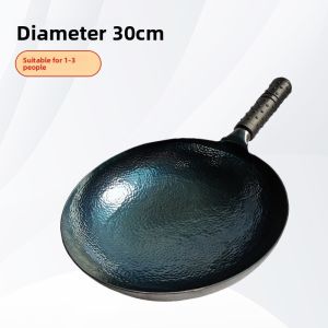 CMGF | Traditional Non-Stick Cast Iron Wok for Gas Stove