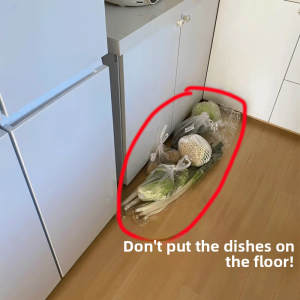 NIGESI | Moveable Multi-level Floor-standing Kitchen Storage Rack