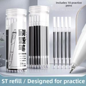 Click-type Quick Drying Smooth Writing Pen Refill 0.5mm