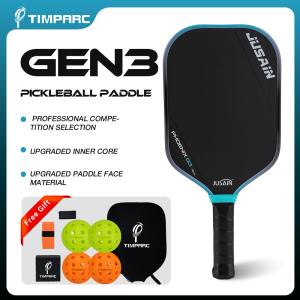 Ali-003  Carbon Fiber T700 Pickleball Paddle - 16MM Thermoformed Upgraded Core & Surface Pickle Ball Racket With Exquisite Gifts