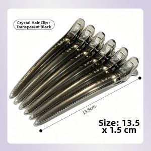 SUNEAST | Long Transparent Thick Professional Use Hair Sectioning Clips