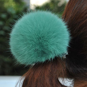 Fur Ball Hair Accessories: Elastic Band Hair Ties & Fresh Out Fashionable Hair Accessories