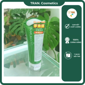 Sữa Rửa Mặt Naruko Sữa Rửa Mặt Trà Xanh Tràm Trà Dạng Bùn Srm Naruko Cho Da Dầu Và Thiên Dầu - Tran.cosmetics