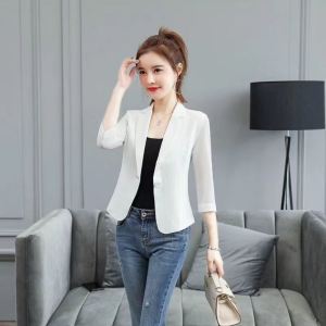 Lieoyuarn | Chiffon Fashionable Summer Small Suit Jacket