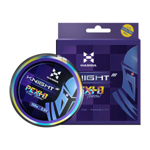 HASIDA Knight 8 Strand Braided PE Fishing Line 100m 0.3-6.0 3.6-34kg High Strength Abrasion Resistant Fishing Line