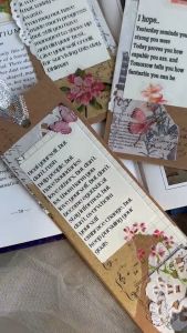 Pembatas Buku Catatan Vintage Unik & Retro: Desain Bloomingyourdays