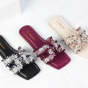 Marara Sandal Wanita Flat Teplek Belia