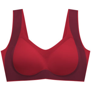 AIMO | ชุดชั้นในผู้หญิงเอ็มอส ทรงเกาะอกสีแดง คอลเลกชั่นฤดูร้อน 2024 ชุดชั้นในวันแต่งงานแบบปรับแต่งได้ ชุดชั้นในวันพิเศษ