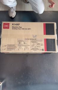 KDK CEILING FAN REMOTE CONTROL K14XF-GY/K14XF-BK 140CM/56