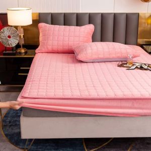 ผ้าปูที่นอนเสริมใยสีพื้น ผ้าปูที่นอน ผ้าปูที่นอนเสริมใยนุ่ม ผ้าปูที่นอนหนานุ่ม