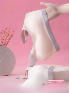 MiiOW | Cat Girl Teenage Sports Bra Seamless Nylon Fabric Fixed Strap Vest Style Underwear For Preteen Girls No Hook Closure Four Seasons