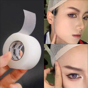 Dorisna เทปใบหน้ายกผิวหน้า5ม้วนที่มองไม่เห็นคอสเพลย์เทปยกเครื่องสำอางค์สำหรับการแสดงเทป PE ระบายอากาศได้