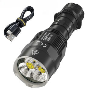 Đèn Pin LED Sạc Lại Nitecore TM9K Pro 9900LMS Đèn Săn Bắn Cường Độ Cao Với Đèn Chiếu Điểm/đèn Pha Chiến Thuật Dùng Cho Đi Bộ Đường Dài