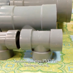 Sambungan Pipa Pvc Tee Berbagai merk