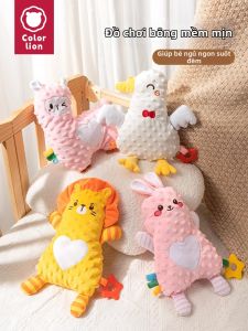 colorlion | Chewable Baby Comfort Blanket Plush Bunny Toy
