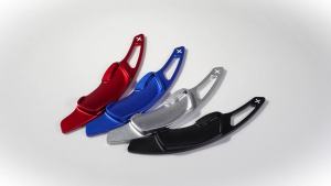 CKE Compatible with Subaru Forester Outback XV Crosstrek Impreza Legacy Ascent WRX BRZ Scion FR-S GT86 Accessories Car Paddle Shifter Extension Shift Paddle Cover Trims -Red