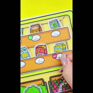 Đồ chơi DIY ngôi nhà búp bê giấy - Toca Life World - mẫu ta010