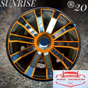 Wheeldop Ring 20 Model Sunrise Belakang ( 2 pcs )
