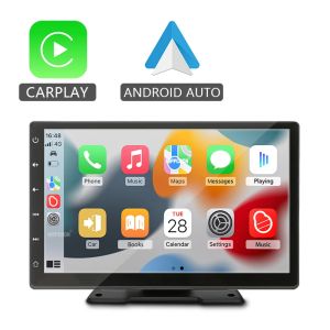Máy Nghe Nhạc Đa Phương Tiện Trên Ô Tô Hippcron 9 Inch Với CarPlay & Android Auto Màn Hình Cảm Ứng IPS Hỗ Trợ AUX Bluetooth MirrorLink Radio Tích Hợp Đa Năng