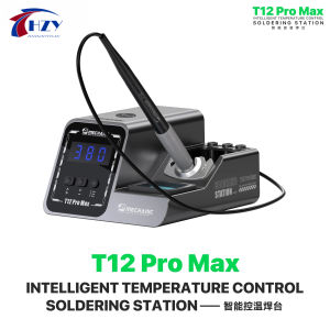 MECHANIC T12 Pro Max Soldering Station 160W PID Control 4s Fast Heating Smart Sleep T12 Handle For PCB Welding Repair Tools