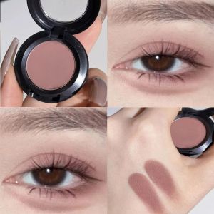 Herorange Matte Single Color Eyeshadow Natural Low Saturation Soft Fog Rose Eye Makeup Gentle Natural for Beginners