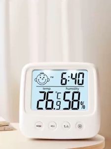 Nhiệt Ẩm Kế Điệnnhiệt ẩm kế máy đo nhiệt độ phòng ngủ đo độ ẩm điện tử cho bé chính xác