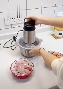 Household Meat Grinder Protable Multifuctional Meat Mincer Food Processor Blender Machine