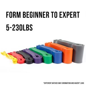 JBA Thể hình Resistance Belt Bộ đầy đủ 5-230 lb 7 cấp Bao gồm neo và phụ kiện Làm dày Mạnh mẽ và bền Đa chức năng Thiết bị tập thể dục trong nhà