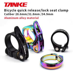TANKE-MTB Road Bike Seat Post Clampfast ReleasUltralight Aluminum AlloyMountain Bicycle SeatpostCycling Parts28.631.834.9mm