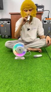 Loa Bluetooth YS110 - Tặng Kèm 2 Micro Không Dây Hỗ Trợ Kết Nối Bluetooth. AUX. Khe Cắm Thẻ Nhớ TF Sự Lựa Chọn Lý Tưởng Cho Những Ai Yêu Thích Âm Nhạc Và Muốn Truyền Tải Cảm Xúc Của Mình Thông Qua Âm Thanh Và Ánh Sáng