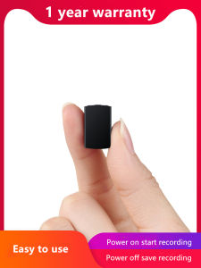 Professional Digital Voice Recorder 32G Mini Dictaphone Ultra Thin HD Long Distance Encryption Voice Activated Audio Recording