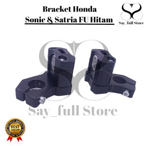 Stang Rzr Bracket Dudukan Raiser Sonic 150R & Satria FU Sepaket Bracket dan Raiser