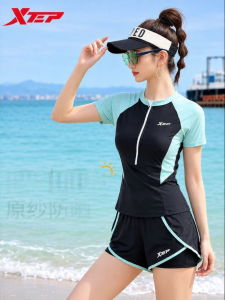 XTEP | Bộ Đồ Bơi Dài Kiệm 2 Mảnh