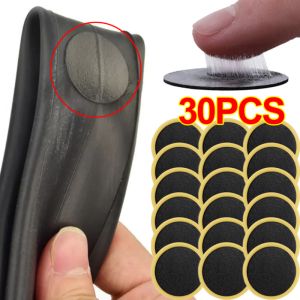 30pcs Bicycle Tire Repair Patch Glue-Free Adhesive Quick Repairing Tyre Protection Patch