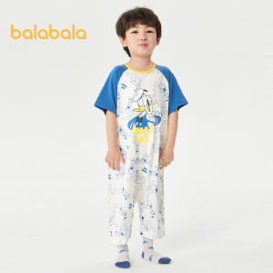 Balabala Childrens Sleeping Bag Summer Cold Protective Jumpsuit Cold Pajamas For Boys And Girls