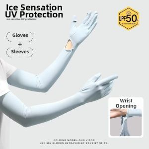 BEIZIYAN | Sunscreen Breathable Ice Silk Arm Covers
