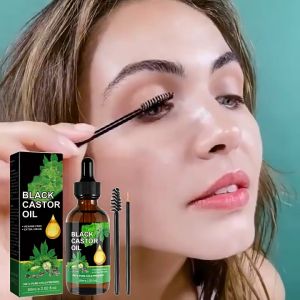 【Buy 1 Get 1 Free】West Month Castor Oil Thickening Hair Serum Nourishes Hair Roots Strengthens Eyebrows And Eyelashes Making Them Thicker And Longer (60ml)