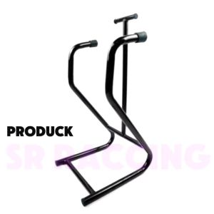 boot wash stand cross tempat cuci/jemuran sepatu helm motor trail universal